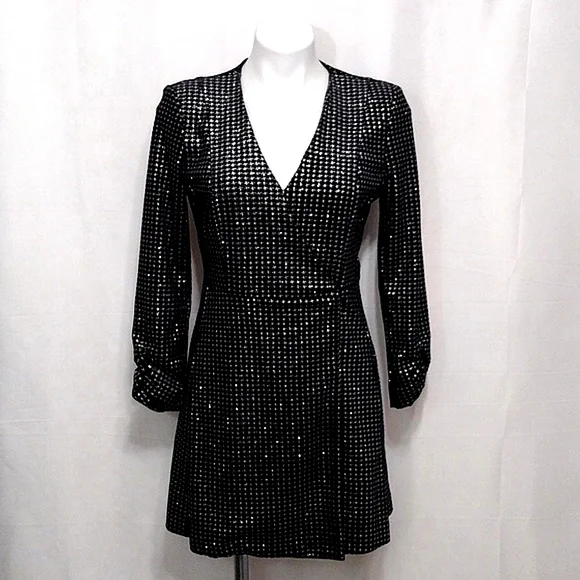 blazer dress glitter Sparkly Galaxy Rhinestone Purple Sequin Prom Dress